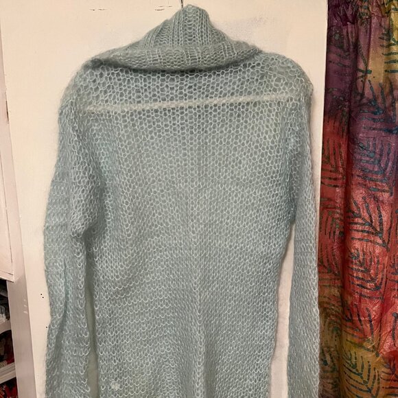The Limited Ice Blue Mohair Sweater Size M - Picture 3 of 6